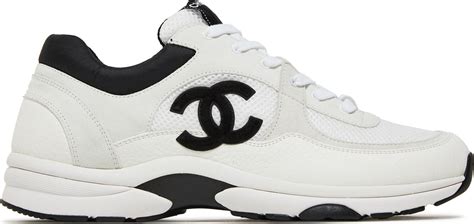 new season chanel trainers|chanel black and white sneakers.